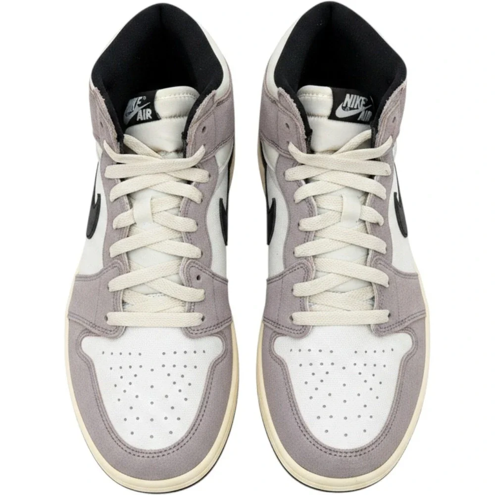 Nike Air Jordan 1 Mid SE Craft Tech Grey GS Kids Shoes FD9091-002 Size 7Y